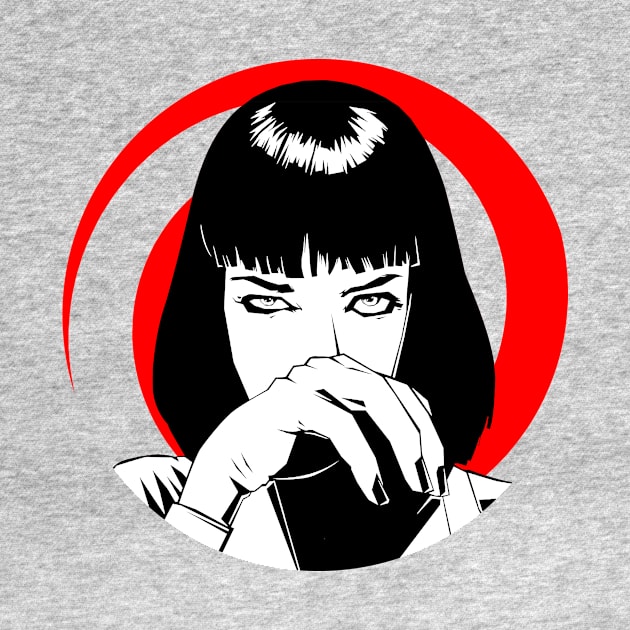 pulp fiction uma thurman by UltraStabilizator